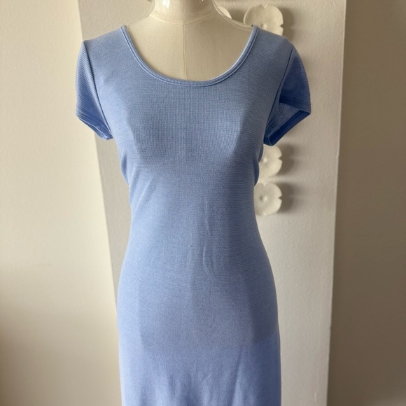 Naiba Blue T-Shirt Dress – One Size (Fits 12–14) - Picture 5 of 8